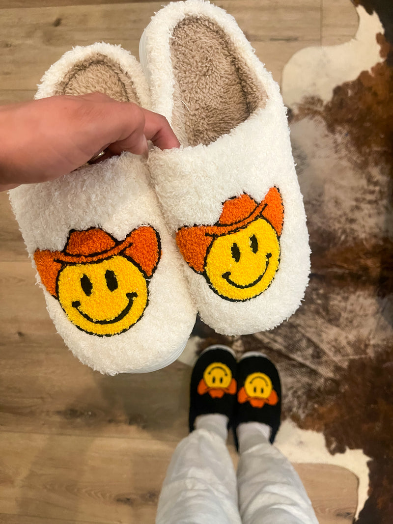 "Happy Cowboy" Slippers