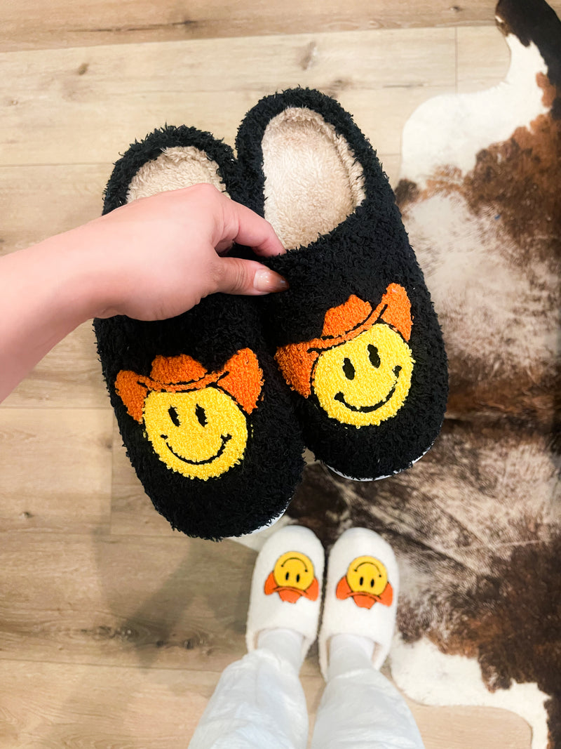 "Happy Cowboy" Slippers