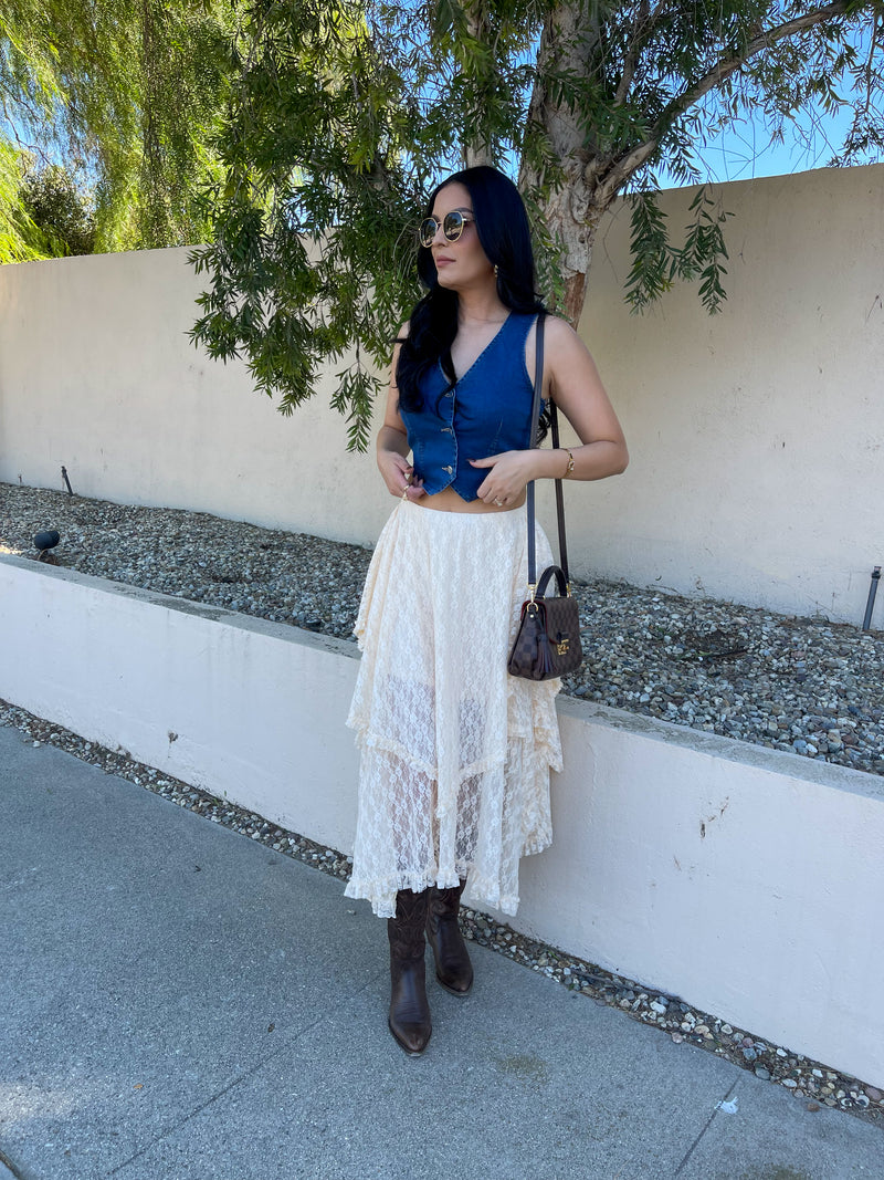 "Rosita" Lace Skirt