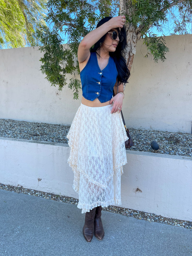 "Rosita" Lace Skirt