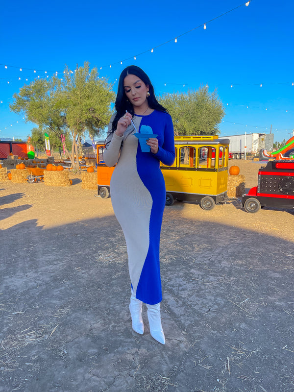 "Azul" Maxi Dress